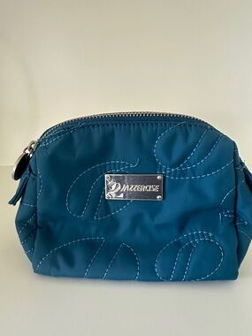 2 for $10 🎁 Teal Quilted Jazzercise Cosmetic Pouch